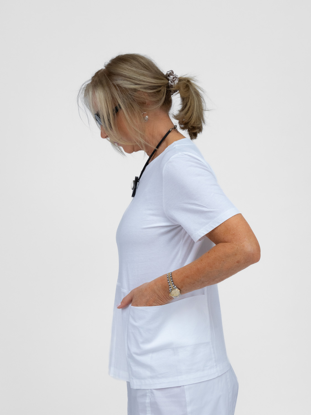 Jane Lushka Top Oversized Cotton Top In White From Jane Lushka