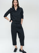 Jane Lushka Trousers Kober Cropped Trousers In Black From Jane Lushka