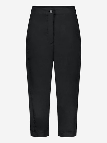 Jane Lushka Trousers Kober Cropped Trousers In Black From Jane Lushka