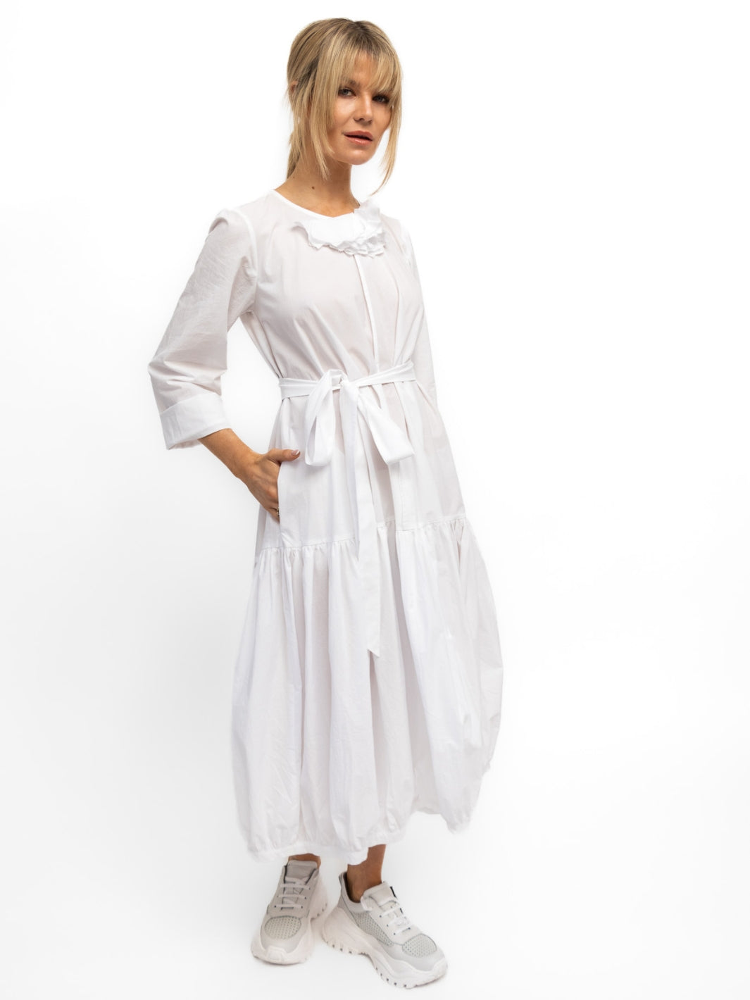 Les Filles D'Ailleurs Dress Les Filles D'Ailleurs Prairie Dress in White