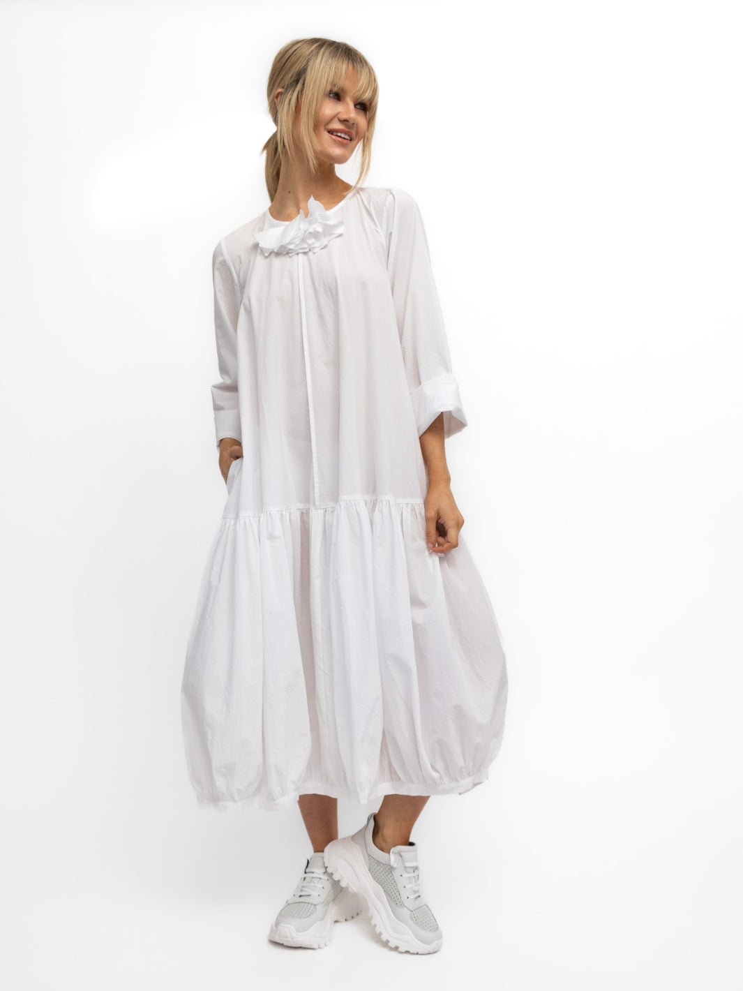 Les Filles D'Ailleurs Dress Les Filles D'Ailleurs Prairie Dress in White