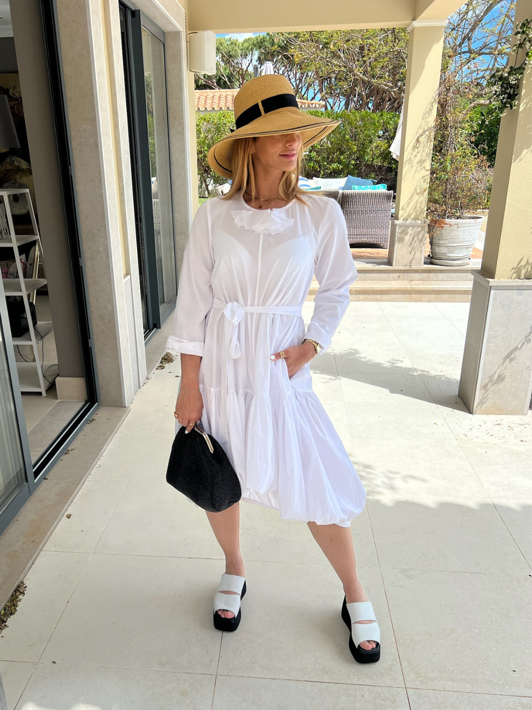 Les Filles D'Ailleurs Dress Les Filles D'Ailleurs Prairie Dress in White
