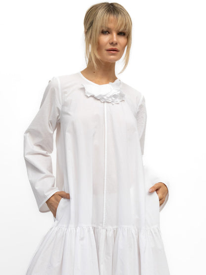 Les Filles D'Ailleurs Dress Les Filles D'Ailleurs Prairie Dress in White