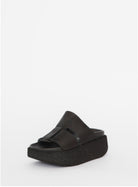Lofina Sandals Lofina Platform Sandal in Gasoline Nero