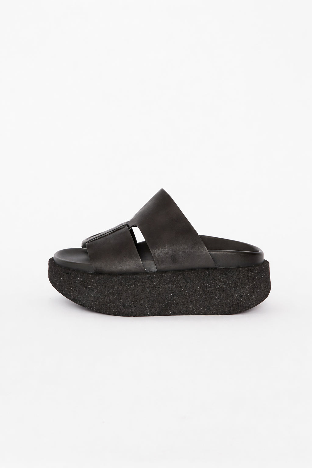 Lofina Sandals Lofina Platform Sandal in Gasoline Nero