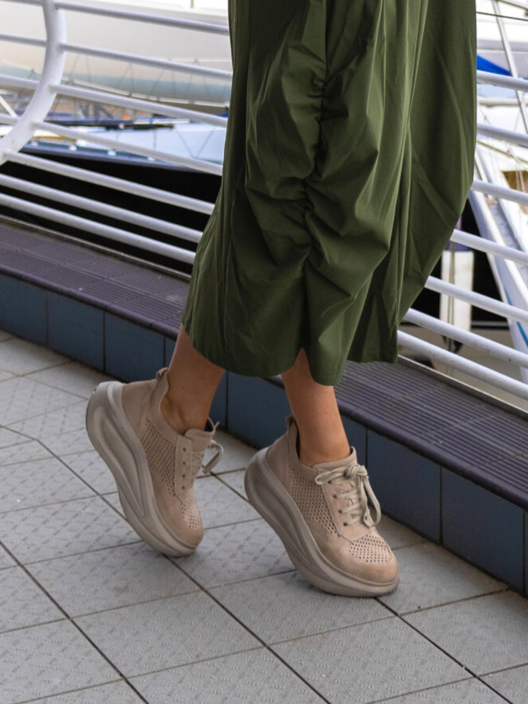Lofina Shoes Sneakers In Sand From Lofina