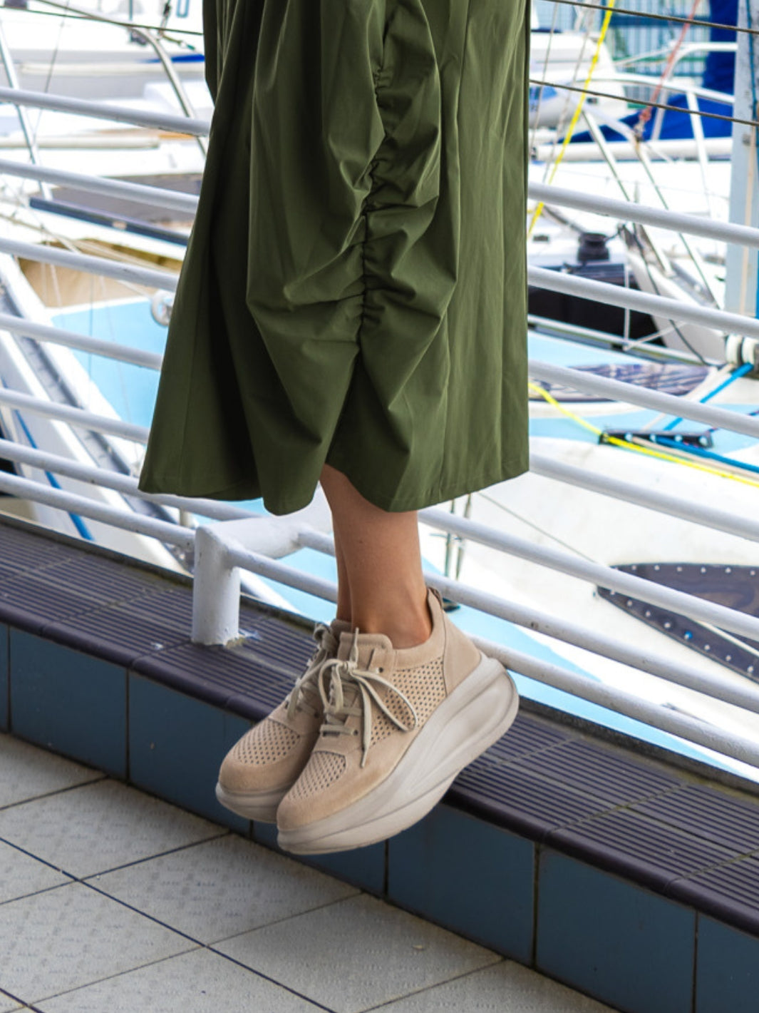 Lofina Shoes Sneakers In Sand From Lofina