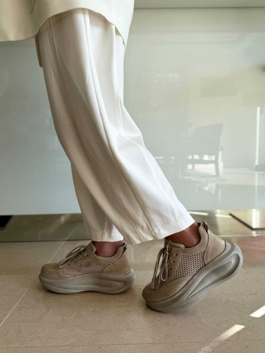 Lofina Shoes Sneakers In Sand From Lofina