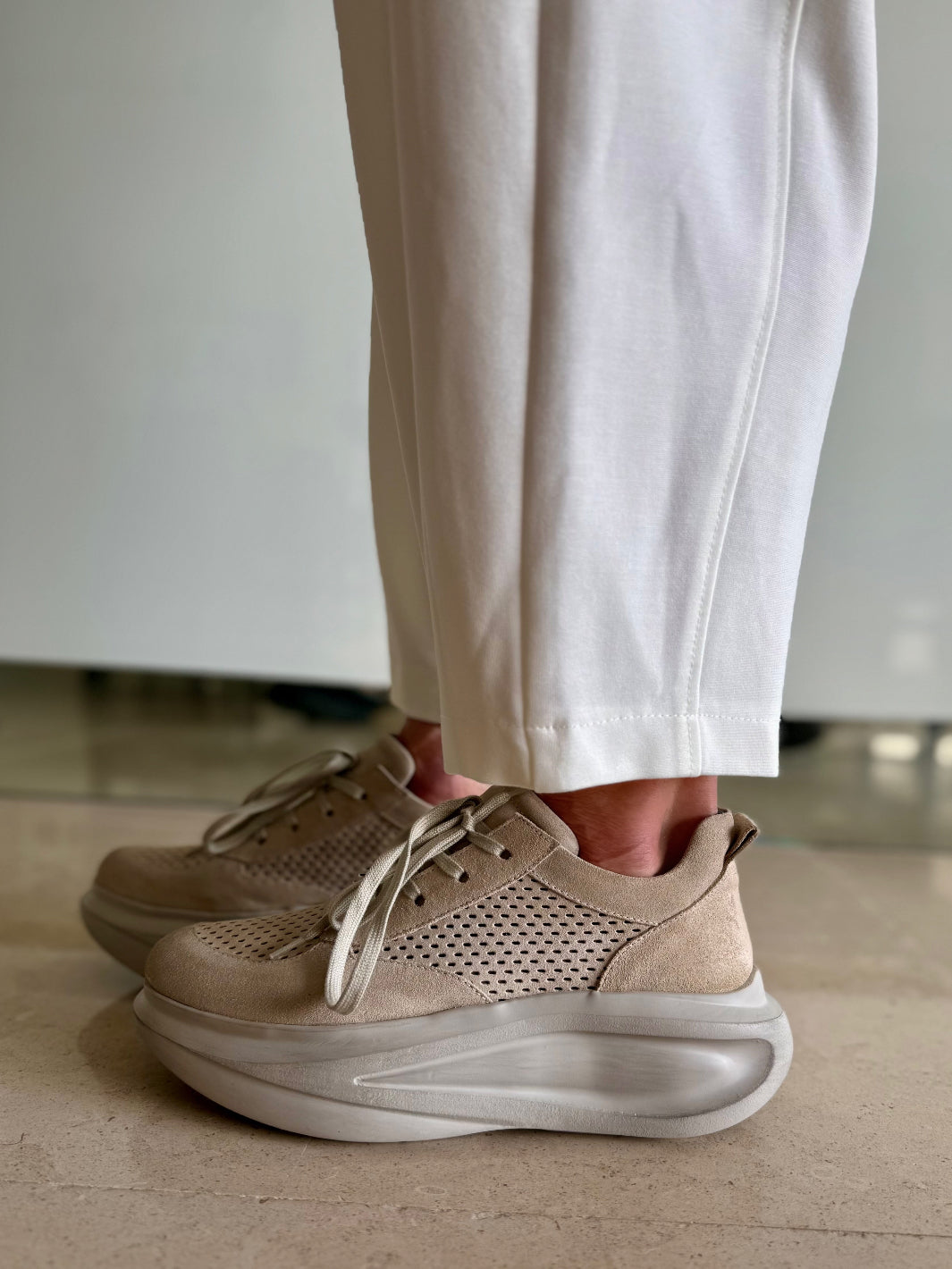 Lofina Shoes Sneakers In Sand From Lofina