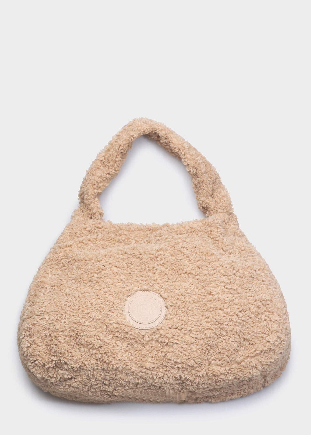Nude of Scandinavia Bags One Size Nude of Scandinavia Handy Teddy Handbag in Beige