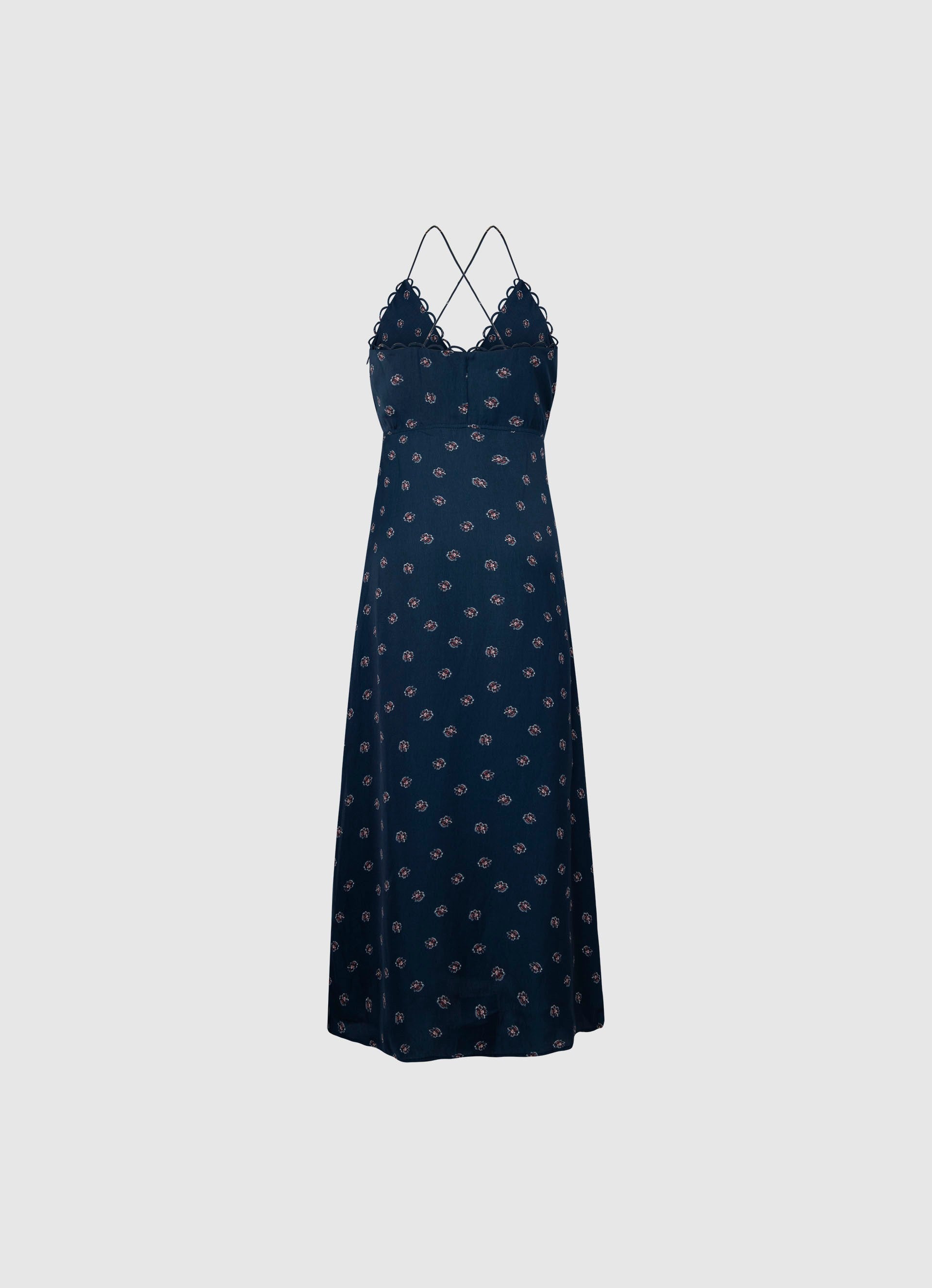 PEPE London Dress Pepe Palla Dress in Navy Print