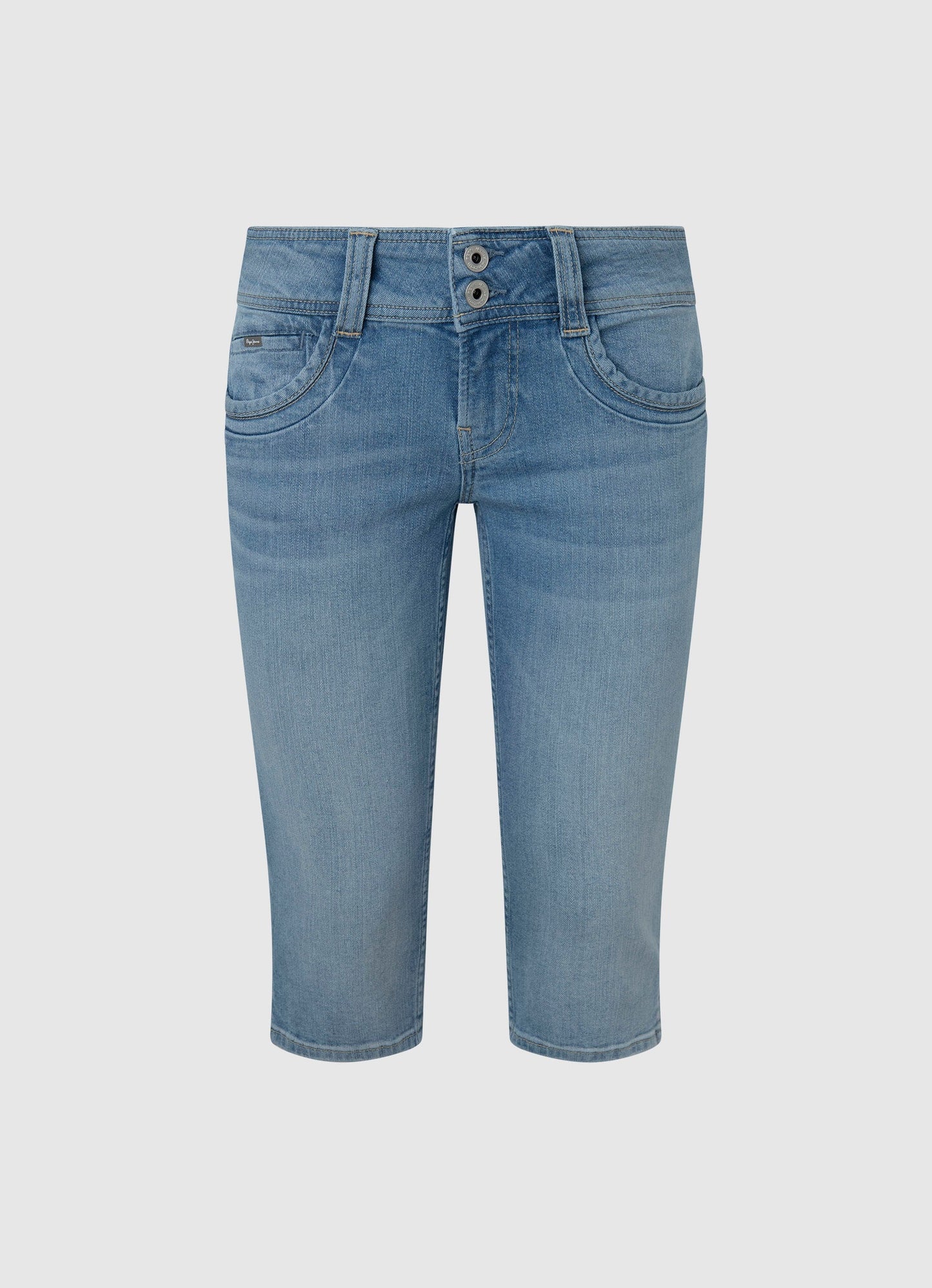 PEPE London Jeans Pepe Gen Crop Straight Leg Jeans