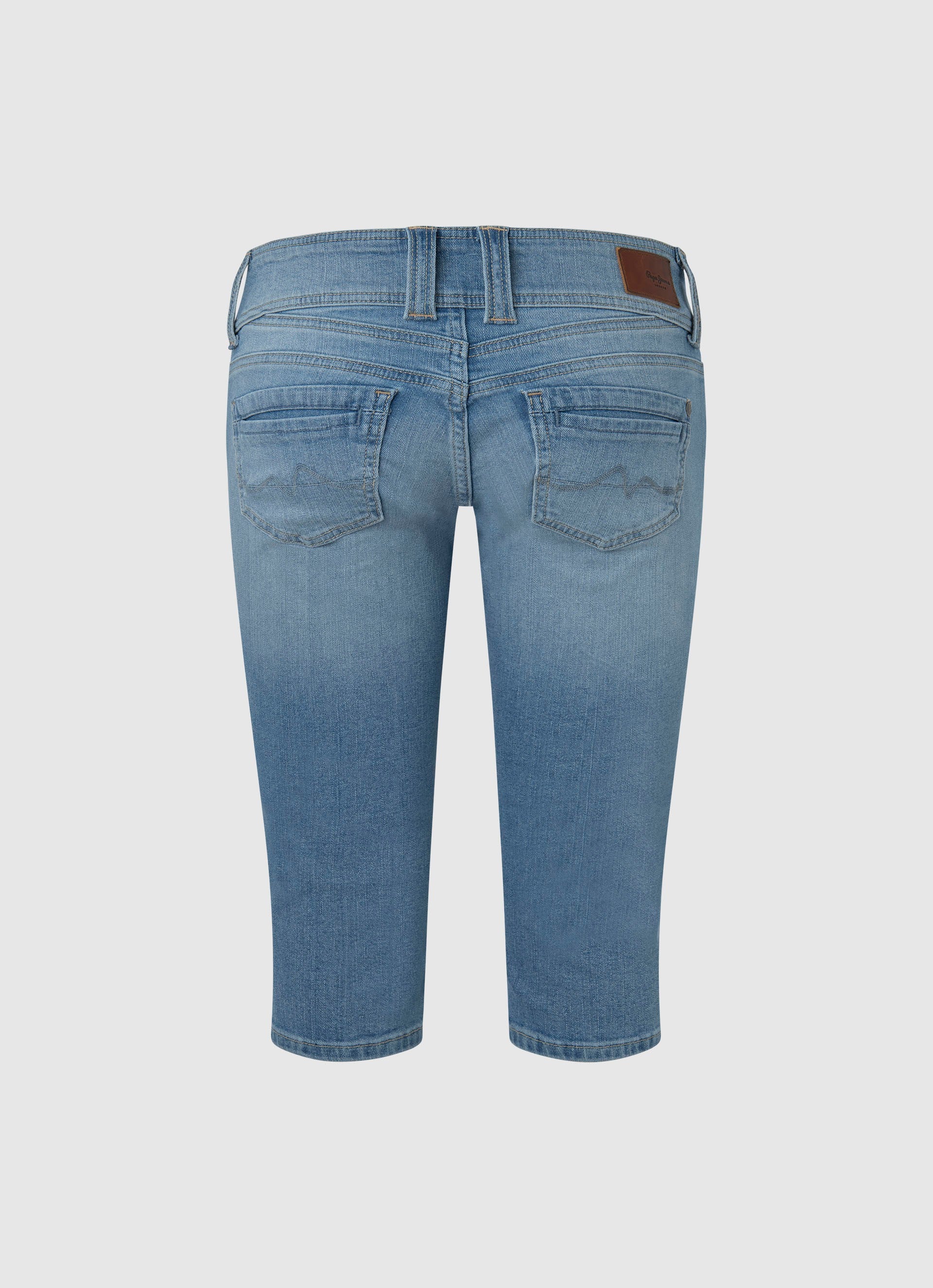 PEPE London Jeans Pepe Gen Crop Straight Leg Jeans