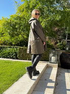 Prêt pour Partir Parkas Eva Cow Parka in Olive
