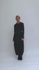 Jane lusaka Milano jacket in black diffusion by Kate silver zips long sleeves v neck