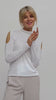 Jane Lushka Top Jane Lushka High Neck Top In White Polo Neck Cold Soldier Long Sleeve