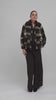 Cecile Check Jacket with Faux Fur Collar