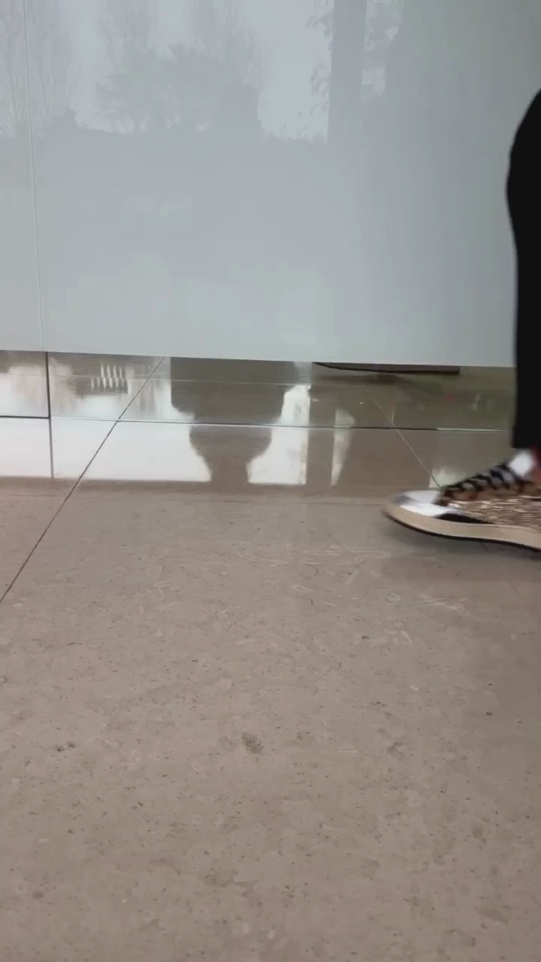 crime London sneakers runner runners spring summer winter autumn diffusion by Kate orange print laces black