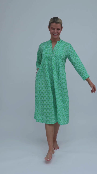 Phantom Dress In Apple Green