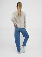 Raffaello Rossi Jeans Hanni 7/8 Authentic Stretch Denim in Pale Denim