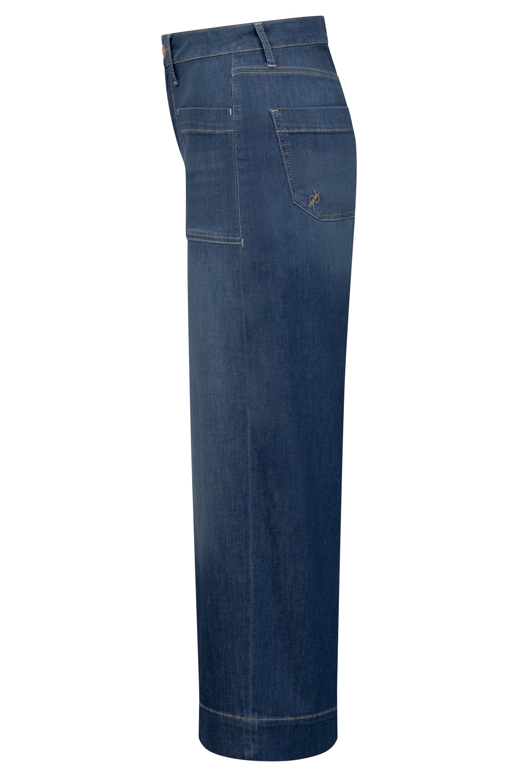 Raffaello Rossi Jeans Miru 6/8 Soft Touch Denim in Blue