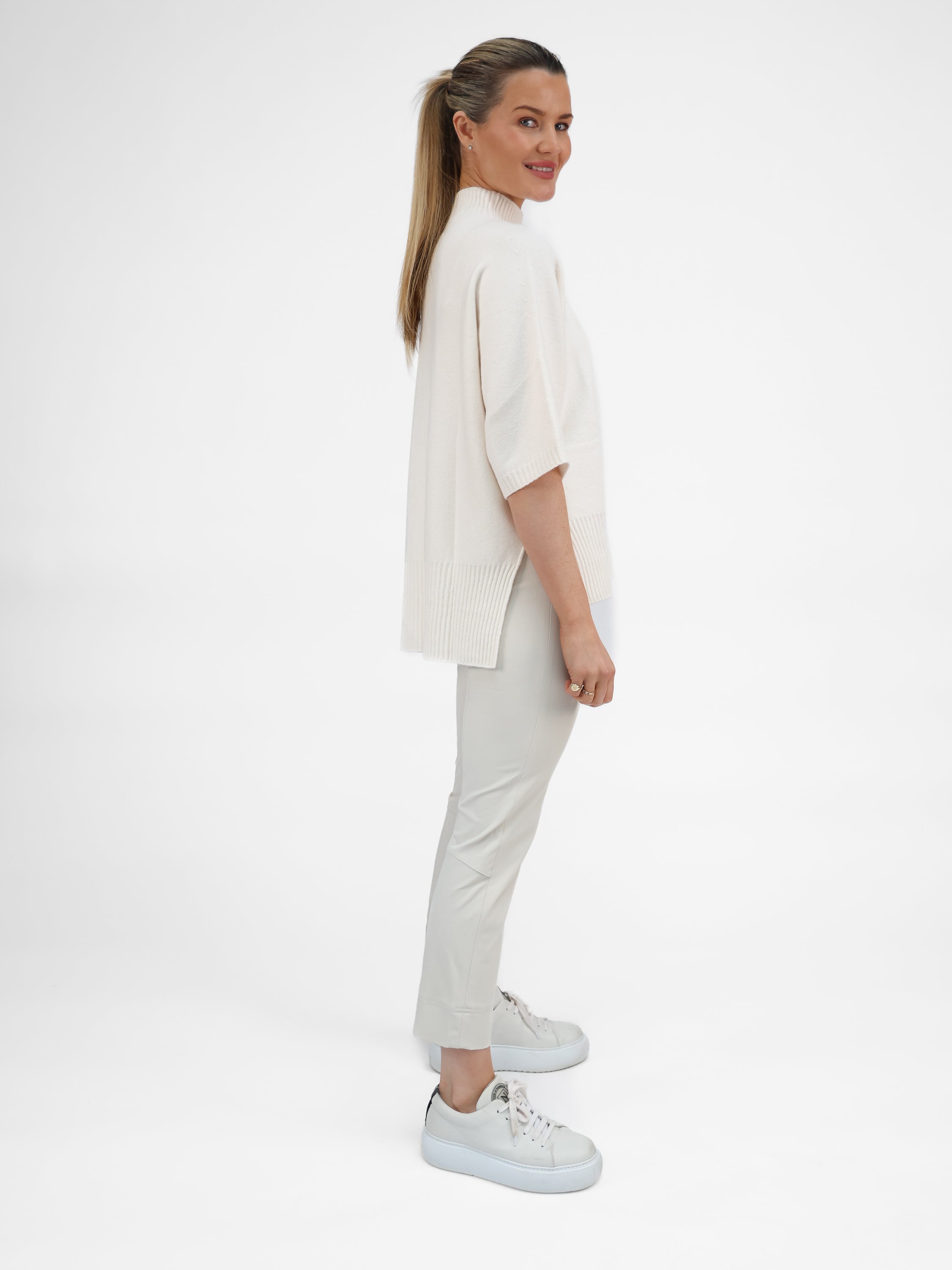 Raffaello Rossi Jeans Penny 6/8 Techno Cotton Superstretch in Dune