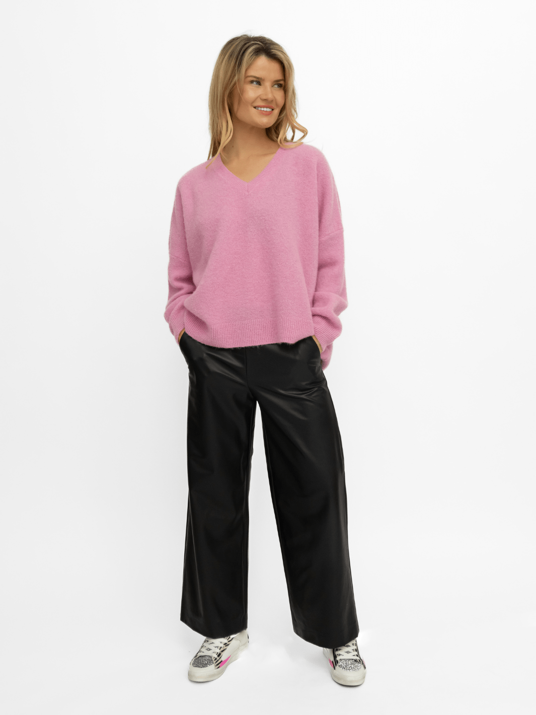 Raffaello Rossi Trousers Palina 6/8 Vegan Culotte in Nappa Leather