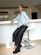 Raffaello Rossi Trousers Palina 6/8 Vegan Nappa Leather