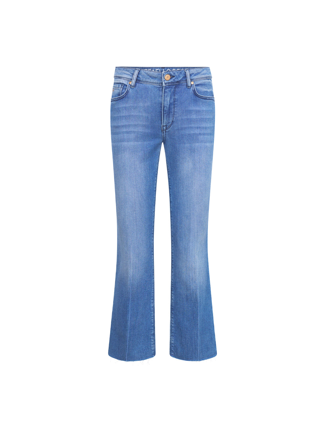 Raffaello Rossi Trousers Vic Cropped Denim Jeans In Blue From Raffaello Rossi