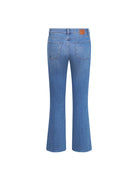 Raffaello Rossi Trousers Vic Cropped Denim Jeans In Blue From Raffaello Rossi