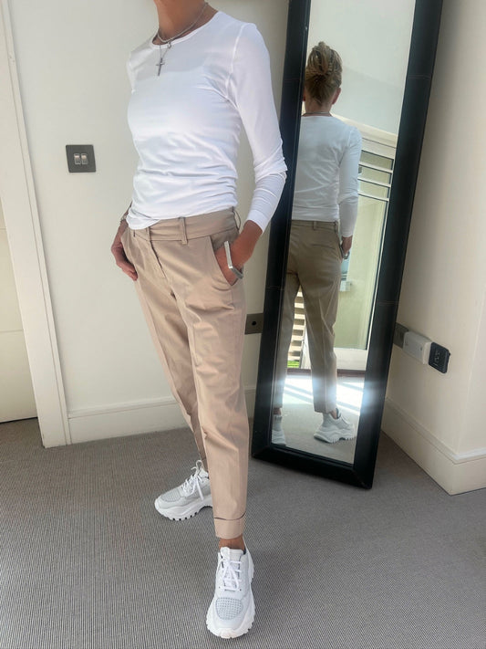 Raffello Rossi Trousers Rossi Dora Trousers in Sand