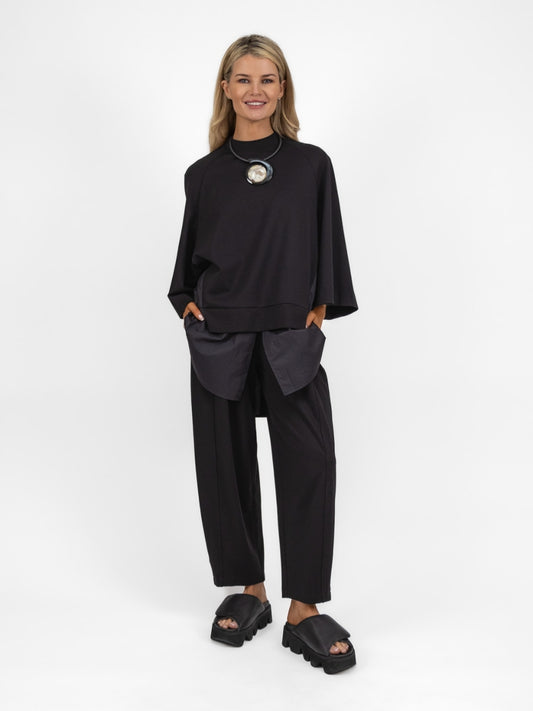 The Italian Collection Trousers Tokyo Trousers In Black From The Italian Collection