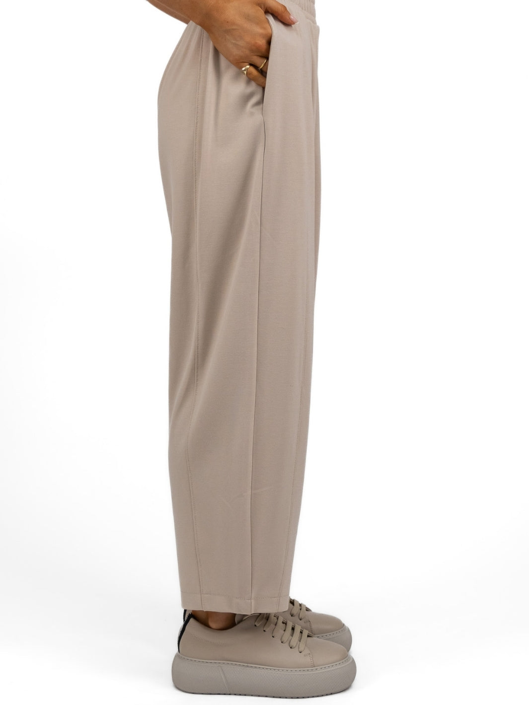 The Italian Collection Trousers Tokyo Trousers In Sand From The Italian Collection
