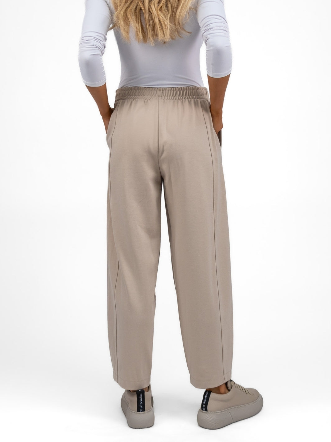 The Italian Collection Trousers Tokyo Trousers In Sand From The Italian Collection