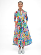 Vilagallo Dress Brenda Printed Capri Dress