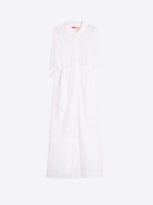Vilagallo Dress White Embroidered Dress