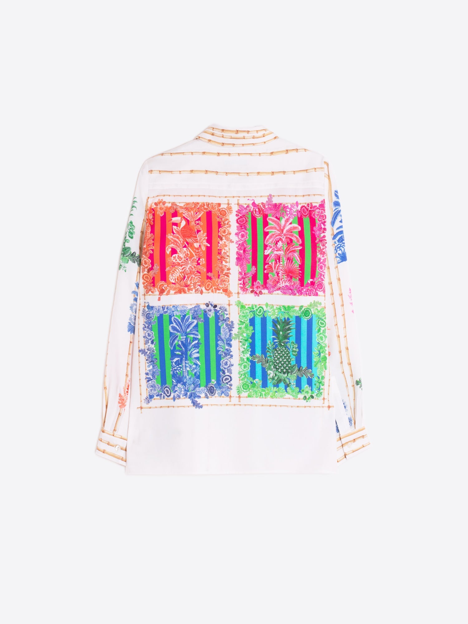 Vilagallo Shirt Bamboo Toucan Print T-Shirt