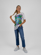 Vilagallo T Shirt Piscina Print KEIRA T-Shirt From Vilagallo