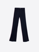Vilagallo Trousers Stretch Trousers In Marino Navy From Vilagallo