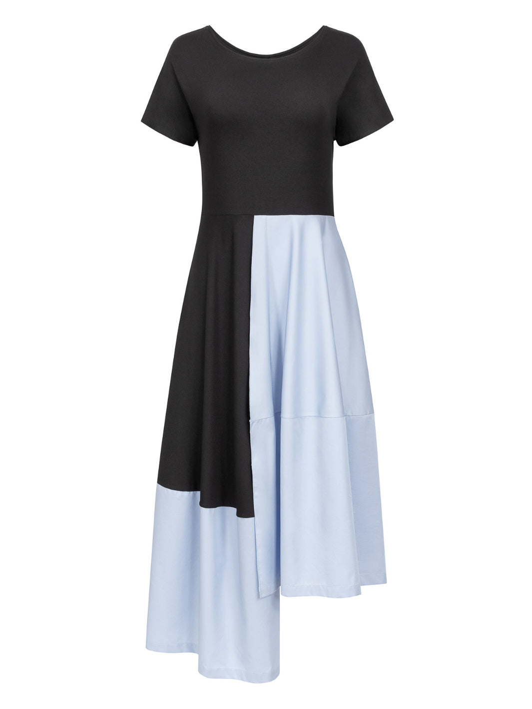 Xenia Design Dress FERT Dress In Black With Baby Blue From Xenia Design