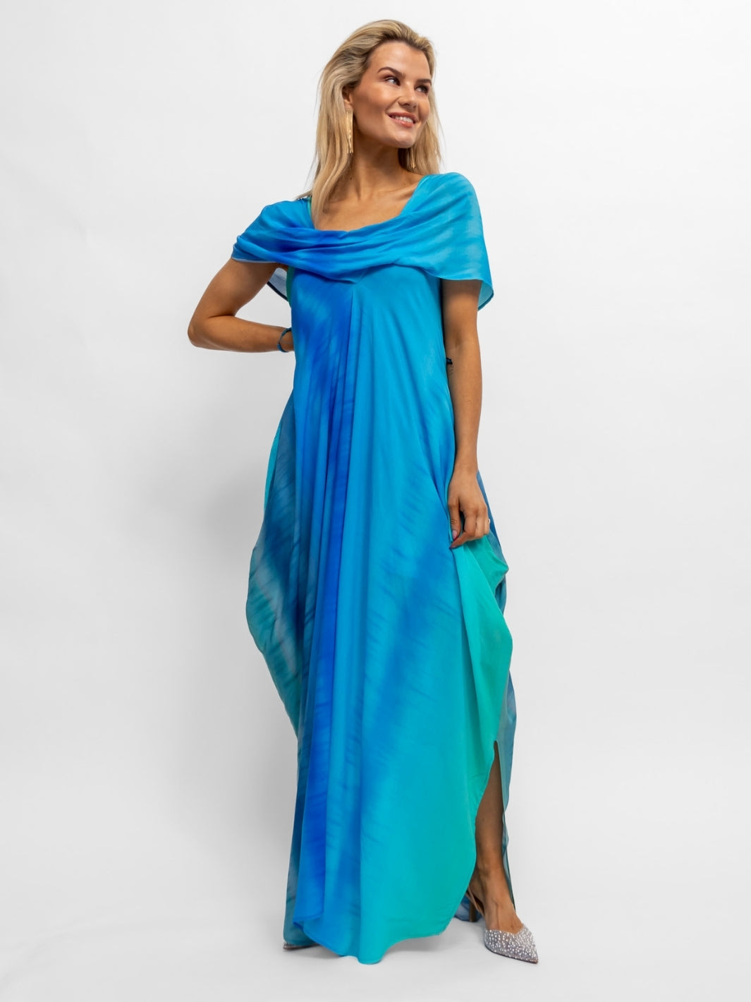 Xenia Design Dress Xenia PAKA Dress in Aqua Blue