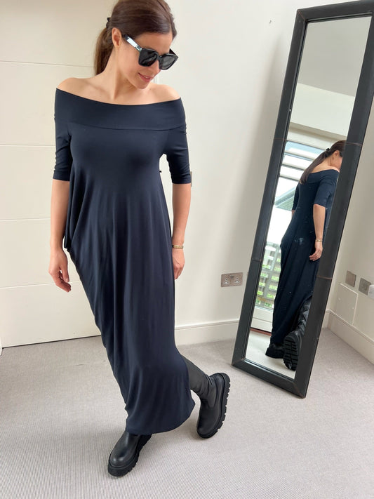 Xenia Design Dress Small Xenia ZUBO Dress in Charcoal