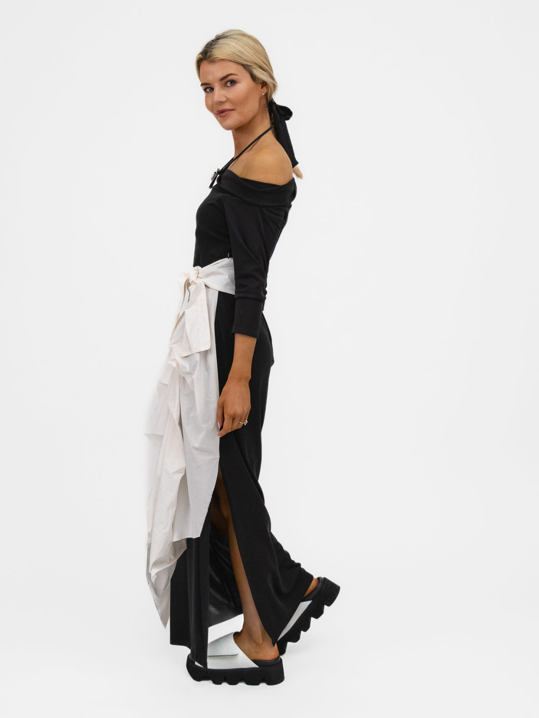 Xenia Design Dress ZAKA Dress In Black And White From XD Xenia Design