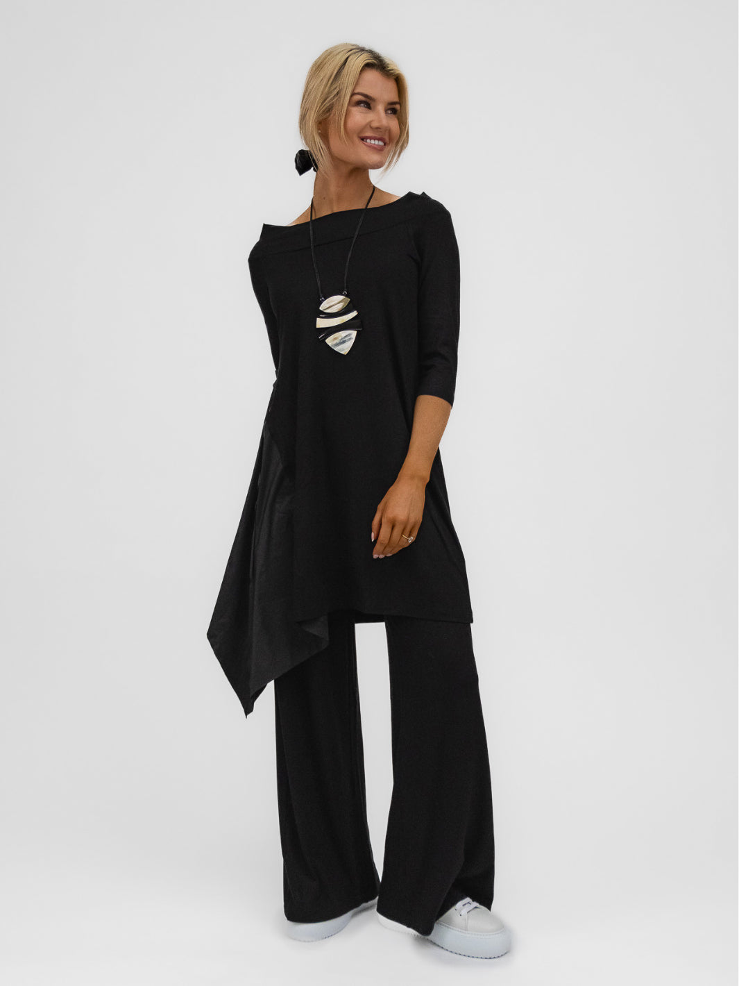 Xenia Design Top LEPO Tunic Top In Black From Xenia Design
