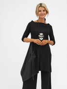 Xenia Design Top LEPO Tunic Top In Black From Xenia Design
