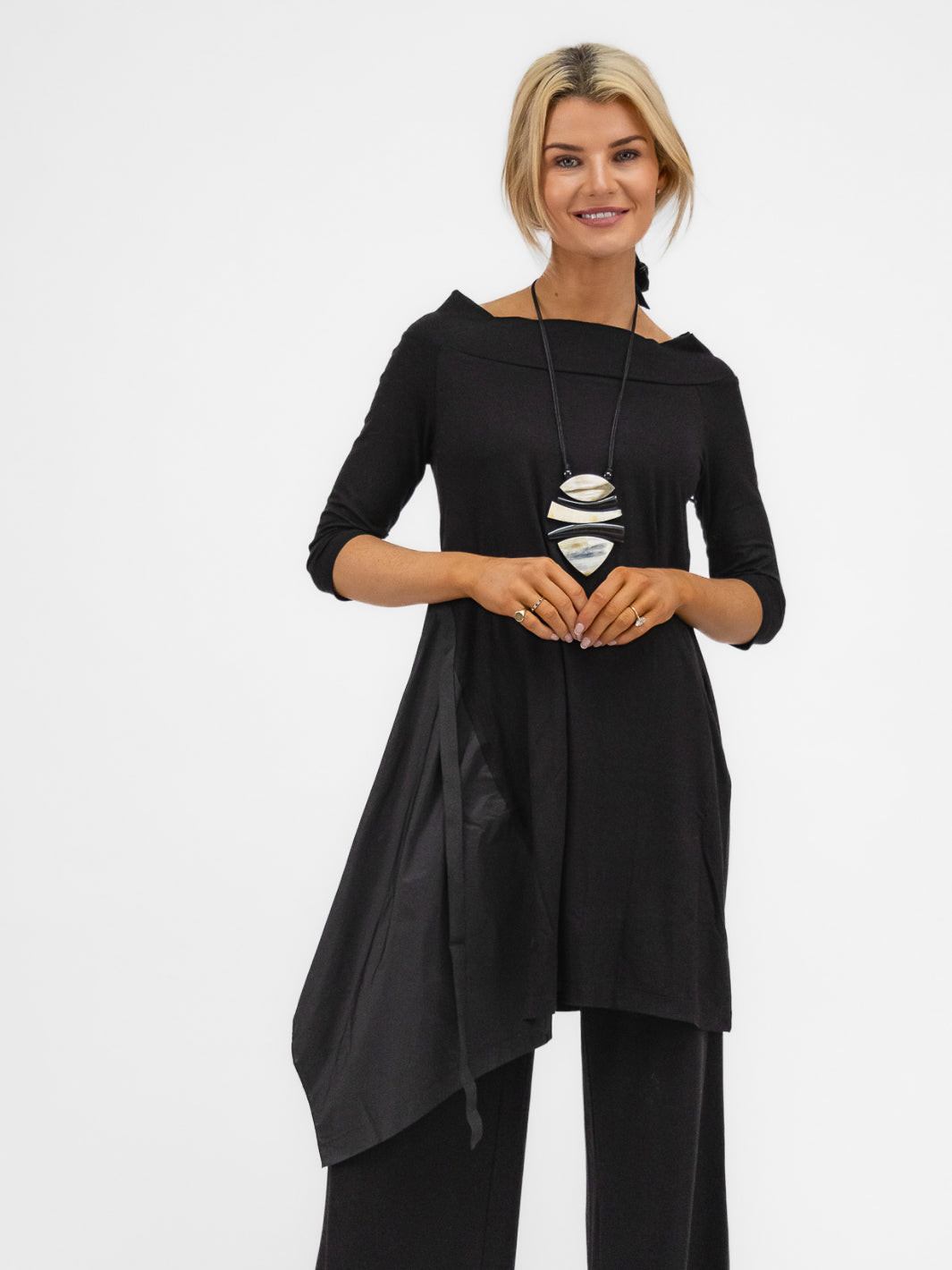 Xenia Design Top LEPO Tunic Top In Black From Xenia Design