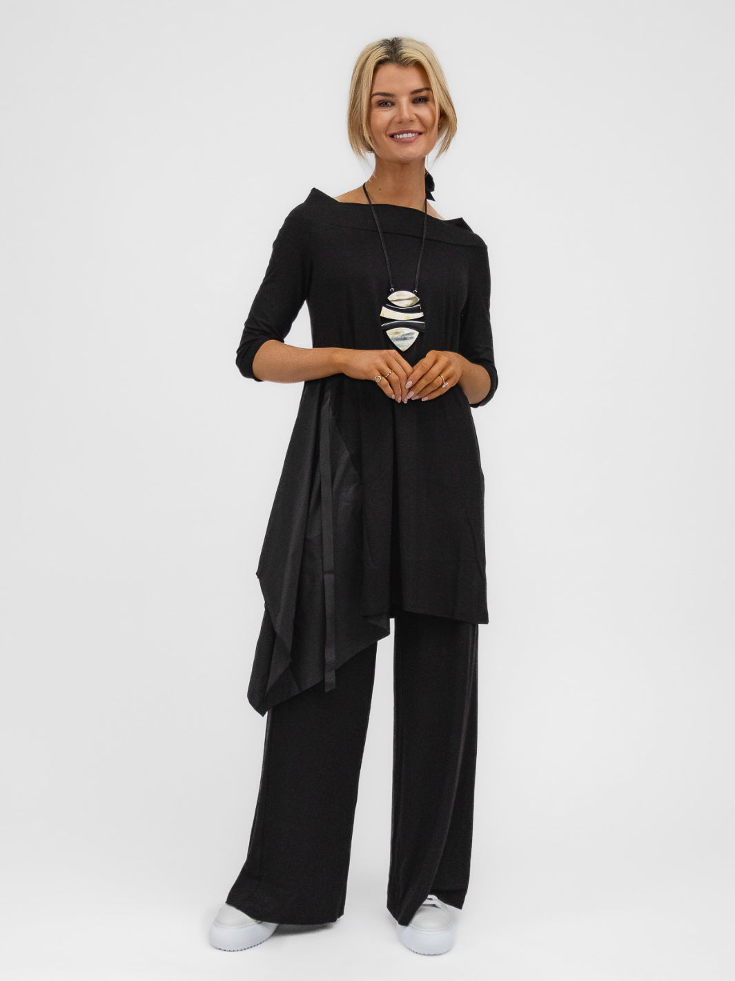 Xenia Design Top LEPO Tunic Top In Black From Xenia Design